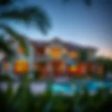 Showcasing Successful Real Estate Investment A luxurious residential property showcasing successful real estate investment