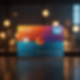 Discover It Card logo on a stylish background