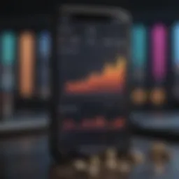 User-friendly stock app interface showcasing charts