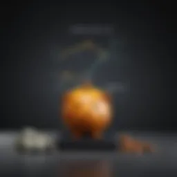 Graph illustrating interest rate fluctuations