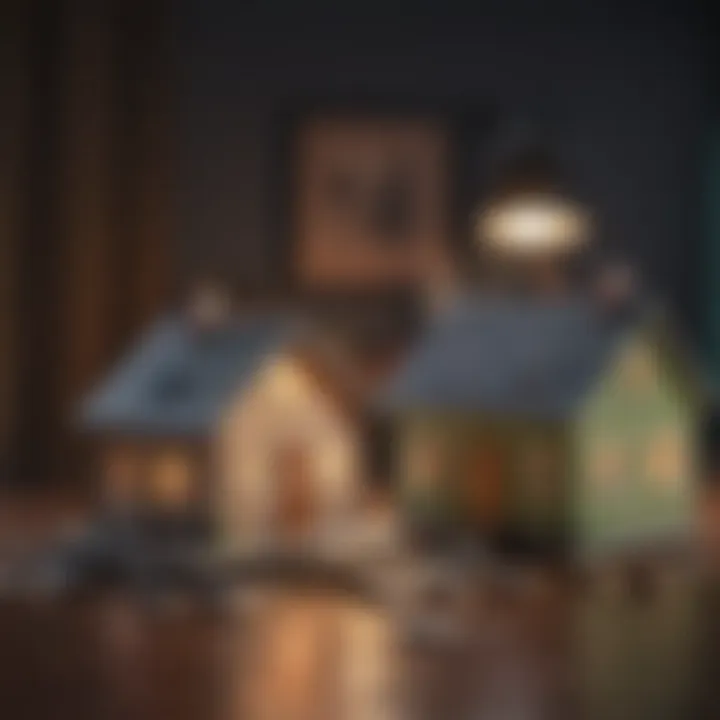 A visual representation of different types of mortgage loans