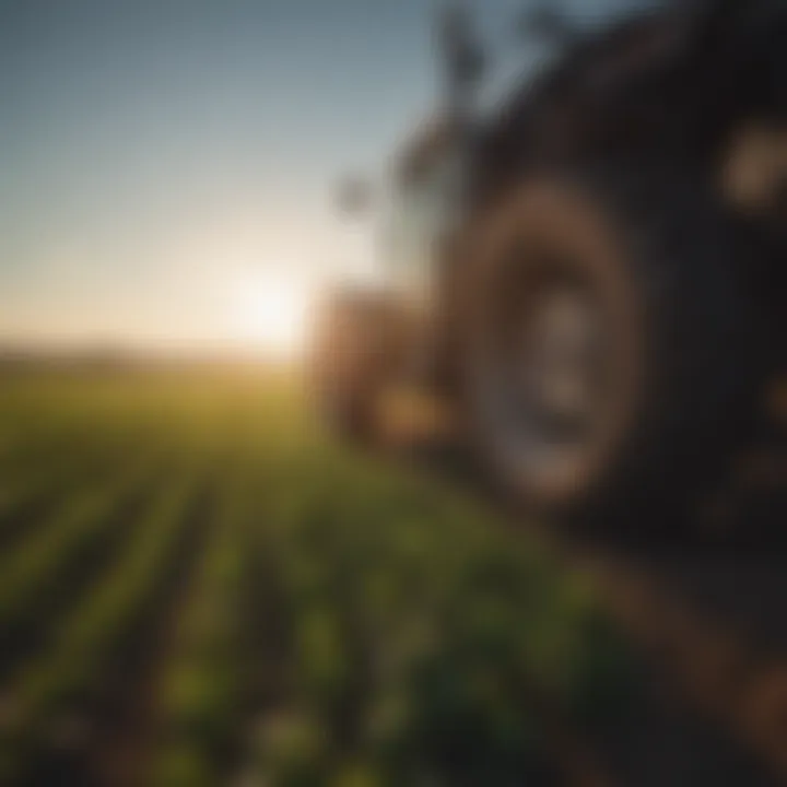 Vibrant farmland in Hurley, MS showcasing diverse crops