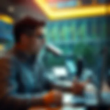 Investor analyzing the impact of T-bill rates on portfolio strategy