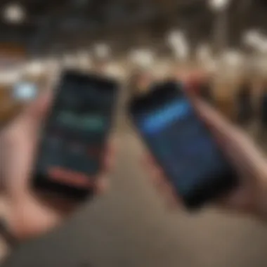 Financial Insights on Unlocked Phones Graph showing financial benefits of unlocked phones vs. carrier-locked phones