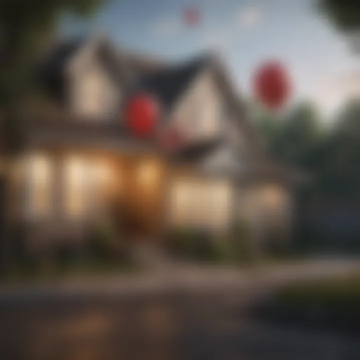 Infographic on advantages and risks of balloon mortgages