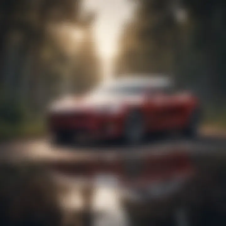 Illustration of Tesla's competitive landscape in the automotive market