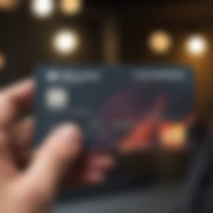 Detailed overview of the Discovery Visa Card features showcased