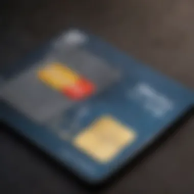 Visual guide showcasing key features of premium credit cards