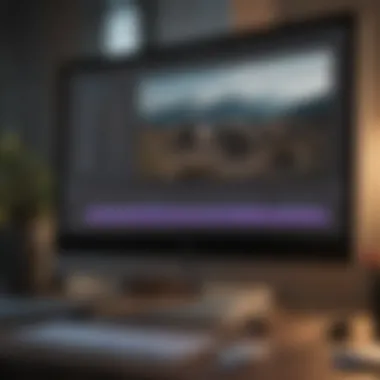 Adobe Premiere Pro Editing Workspace User interface showcasing Adobe Premiere Pro's editing workspace