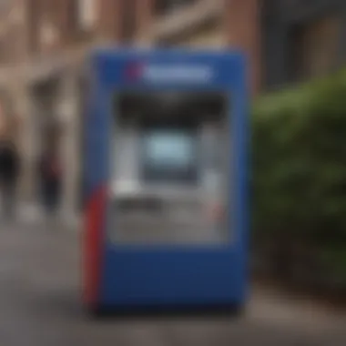 A screenshot of Capital One's ATM service features