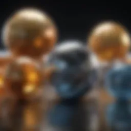 Abstract representation of mixed asset classes