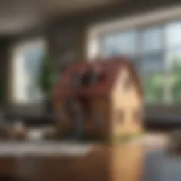 Conceptual representation of mortgage repayment