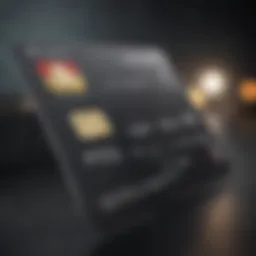 A visual representation of premium credit card benefits and features