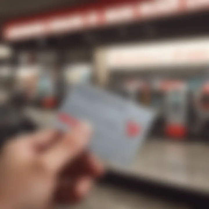 Customer enjoying rewards from Texaco services
