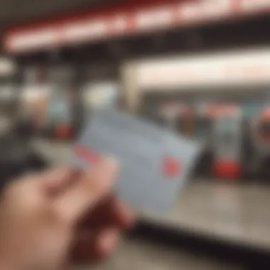 Customer Loyalty with Texaco Advantage Card Customer enjoying rewards from Texaco services