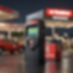 Texaco Advantage Card showcasing fuel savings benefits