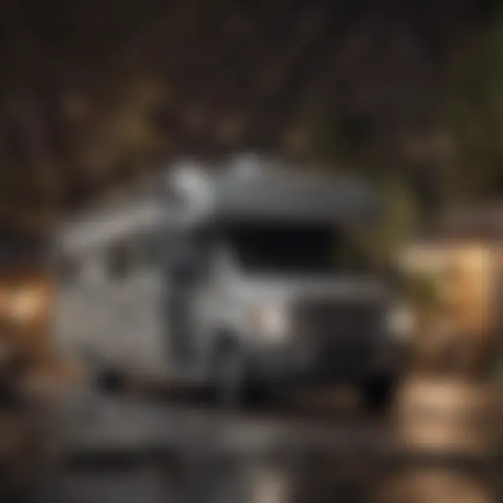 Different RV models showcasing financing possibilities