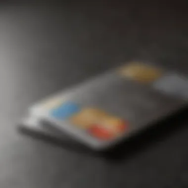 Premium Features of High Value Credit Cards An elegant high value credit card showcasing premium features