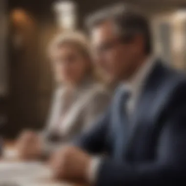 Graphic showing different types of financial advisors
