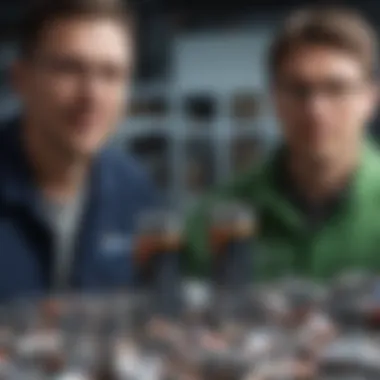 Key Players in Lithium Battery Recycling Industry A visual representation of key players in the lithium battery recycling industry, highlighting their contributions.