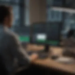 A detailed view of the TD Ameritrade trading platform interface