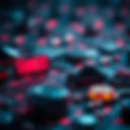 Abstract representation of digital assets