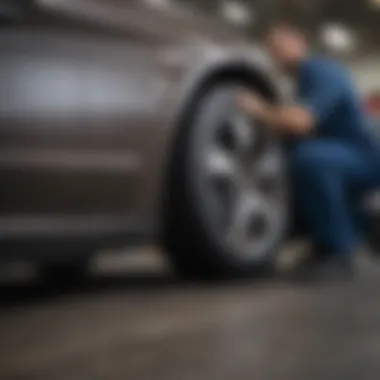 Tire installation service at Sam's Club