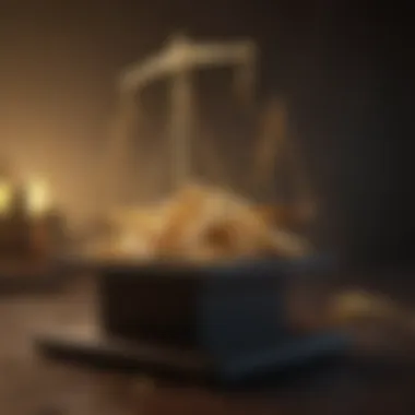 Weighing Risks and Rewards in Gold Risk and reward balance visual