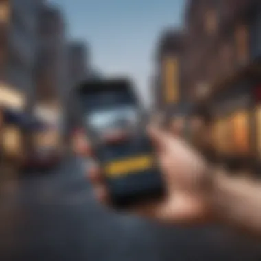 Exploring SoFi Personal Loans Through Mobile Platforms SoFi loan applications on a mobile device