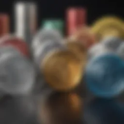 A conceptual illustration of diversified asset classes