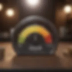 A detailed visual representation of credit score components and their impact.