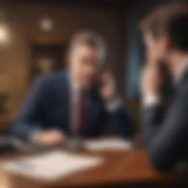 Mastering Negotiation with Creditors A person negotiating with a creditor over the phone