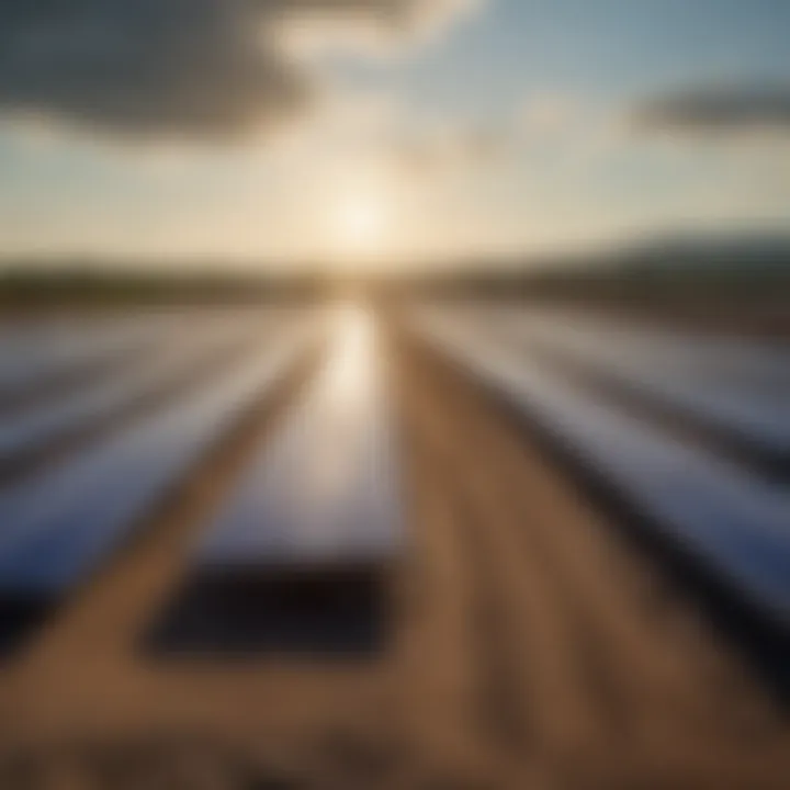 Solar panels installed by Suncor