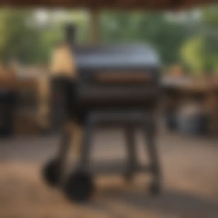 Graph illustrating market trends for Traeger grills