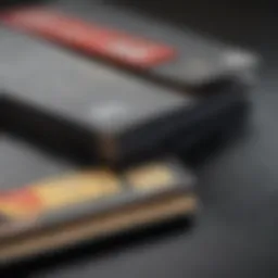 Credit card comparison chart showcasing various features