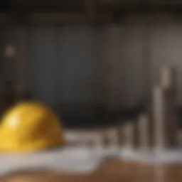 Graph illustrating salary trends in construction management