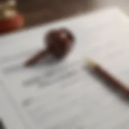 Illustration of legal documents related to life insurance