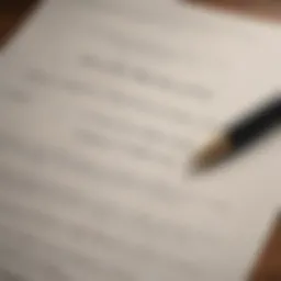 Illustration of a revocable trust document with a pen