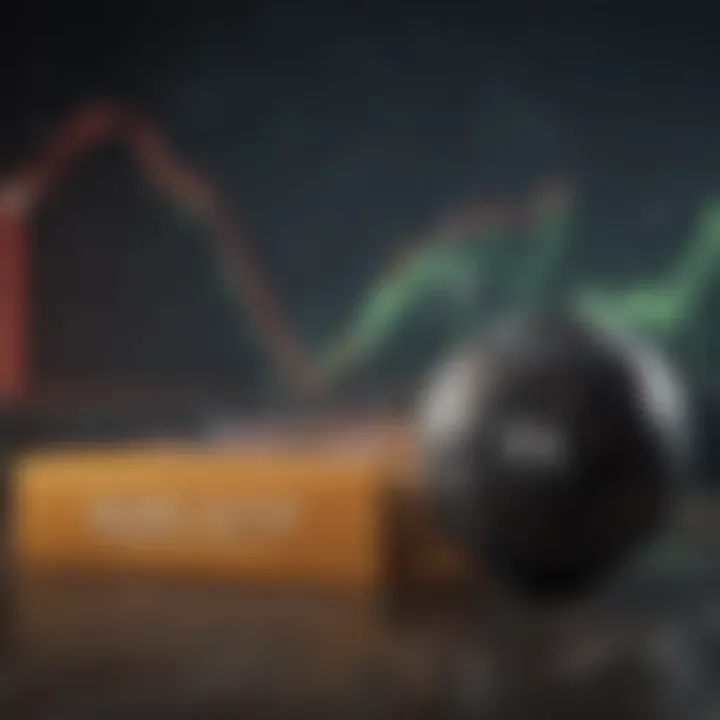 Graph showcasing potential risks associated with inverse ETFs