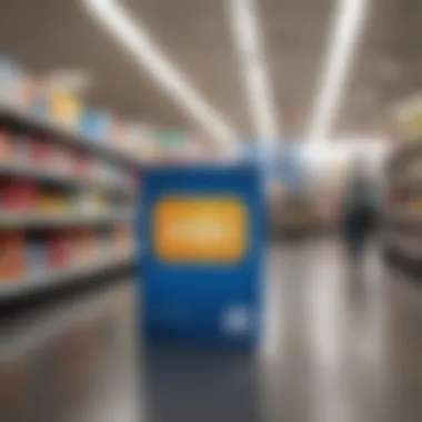 Walmart shopping experience enhanced by credit cards