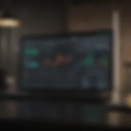 Webull trading platform interface showcasing options trading features